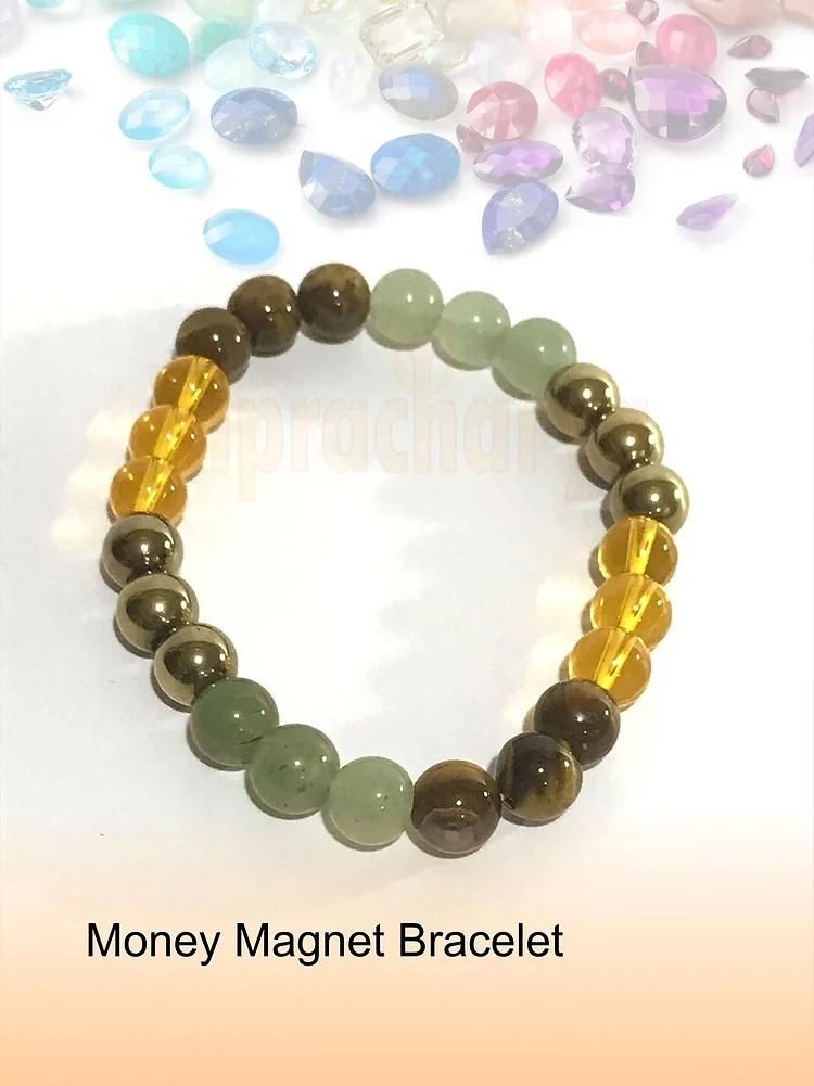 Natural Money Beads Bracelet (Pack of 1)