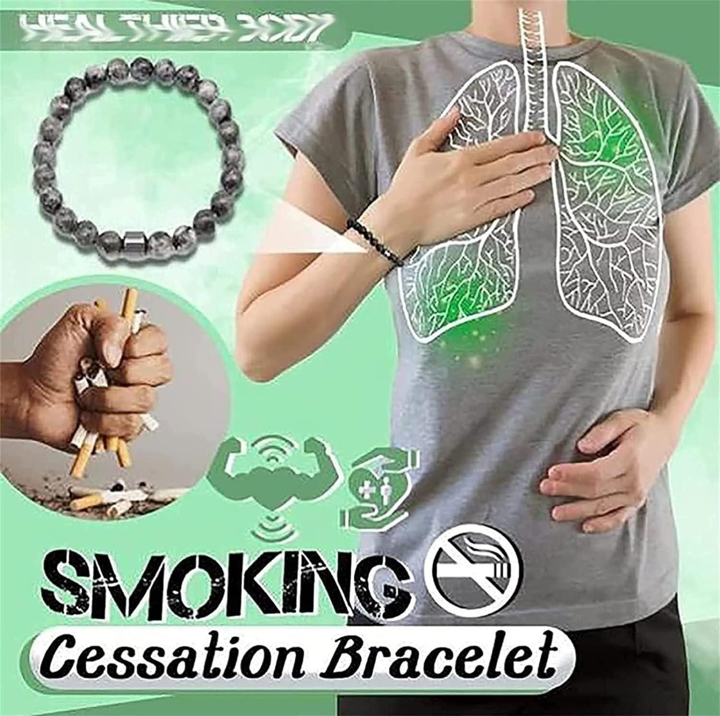 Anti-Anxiety Bracelet,Smoking Stop Bracelet